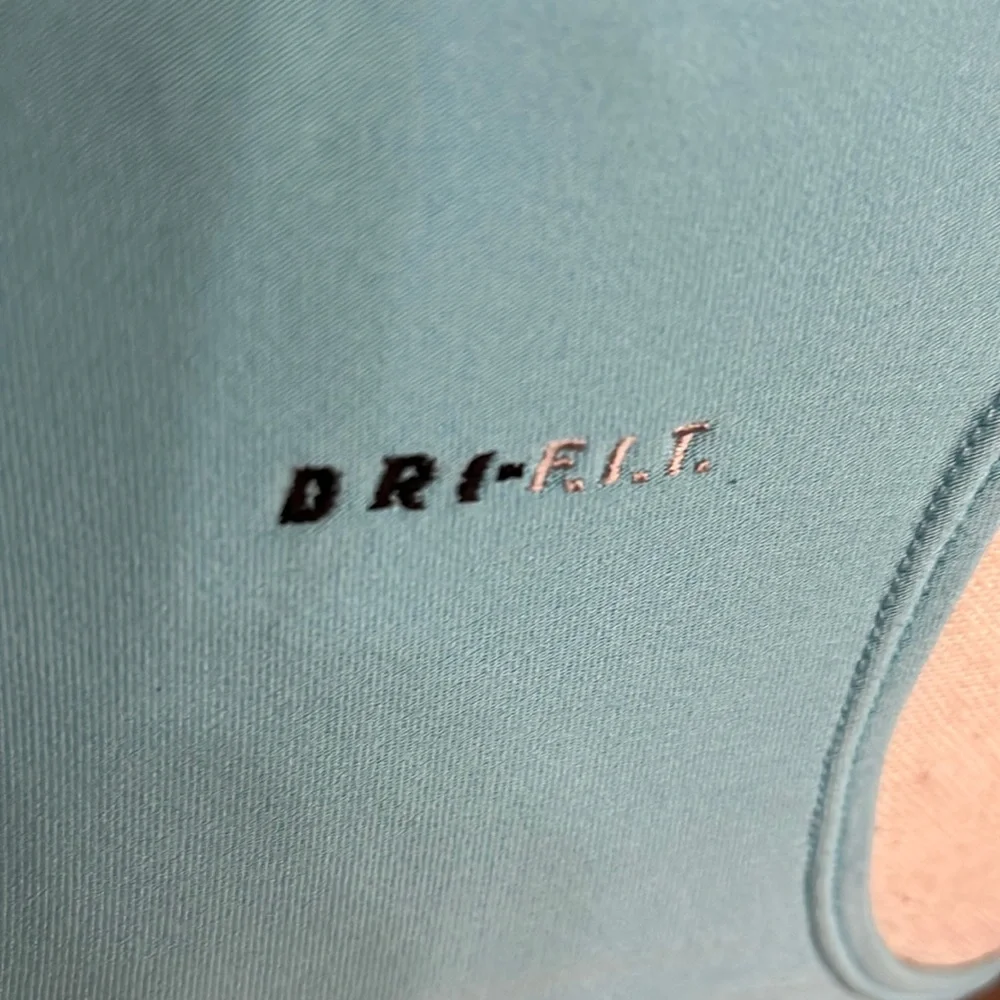 Nike DRI-Fit  turquoise sports bra
